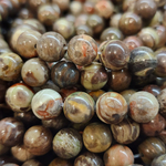 Риолит, природный, живописный, шар 8мм