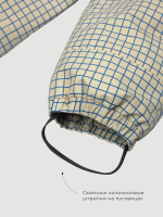 ПРЕДЗАКАЗ Комбинезон демисезонный Mjölk Graphic Check, утеплитель 150гр/м2