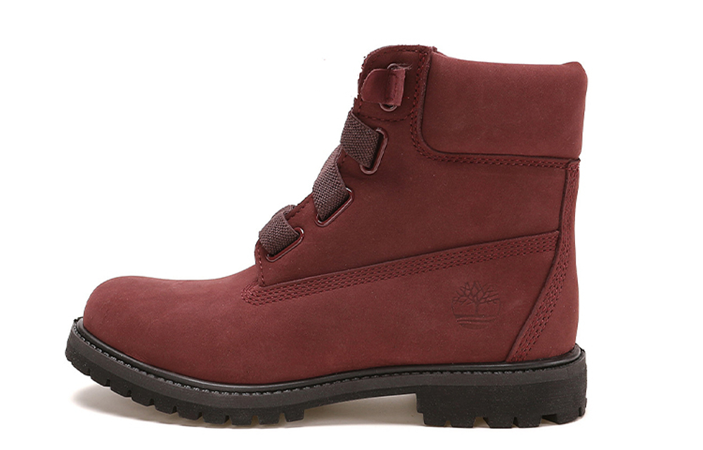 Timberland 6 Inch Premium Convenience Boots "Burgundy" Women"s