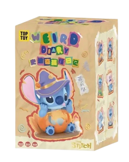 Рандомная фигурка Blind Box TOPTOY Disney Stitch Weird Diary 2.0