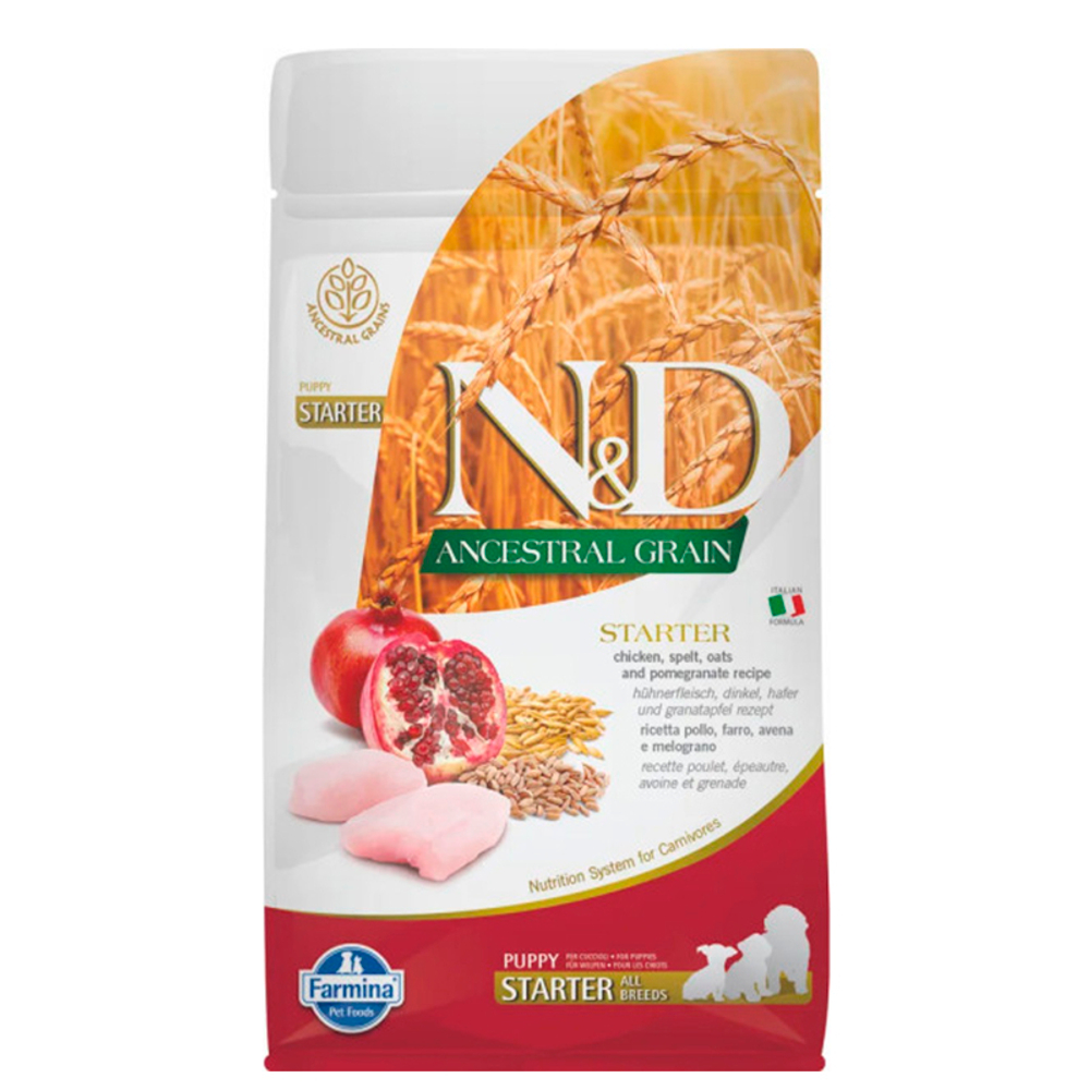Farmina N&D ANCESTRAL GRAIN LINE STARTER 800 г для первого прикорма щенков бр