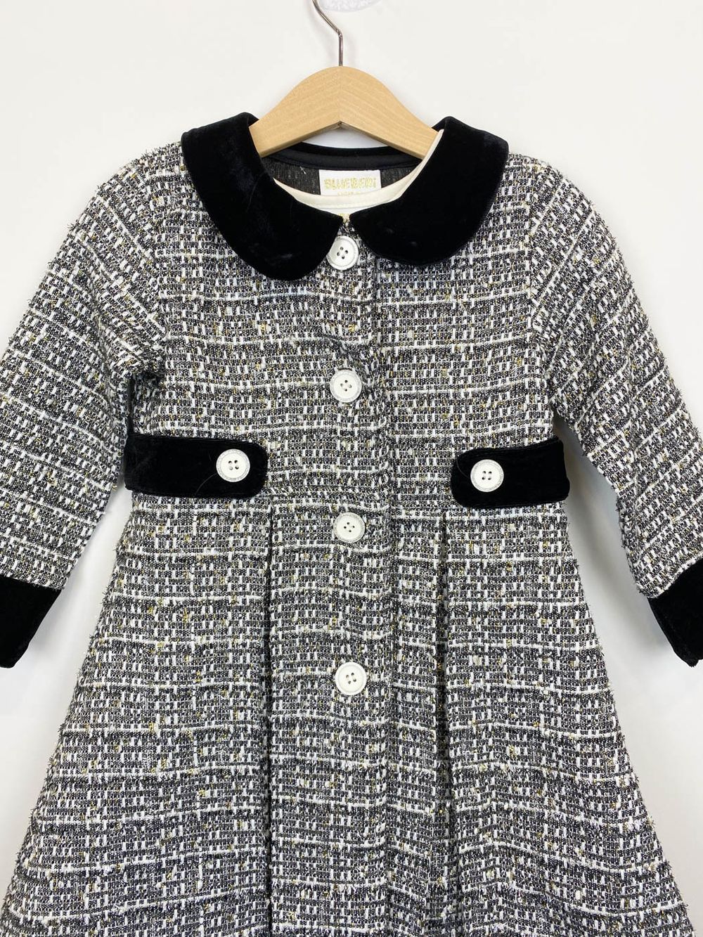 Платье и пальто Bluberi Gold