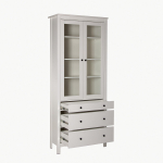 Сага Шкаф с витриной 90