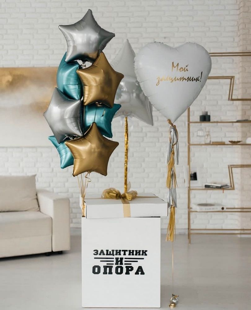 Набор шаров на 23 февраля/день защитника отечества №2579