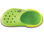 Детские сабо Crocs Crocband Volt Green Lemon