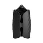 Черный мастурбатор с вибростимуляцией головки Black Glans Trainer (Цвет: черный)