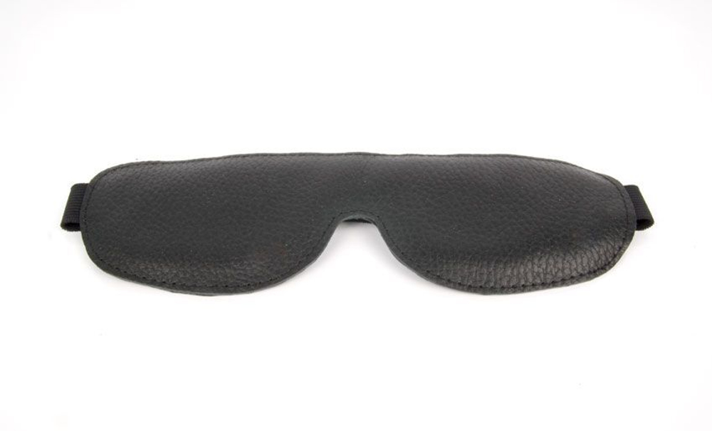 Закрытая черная маска на резиночке Notabu (Цвет: черный)