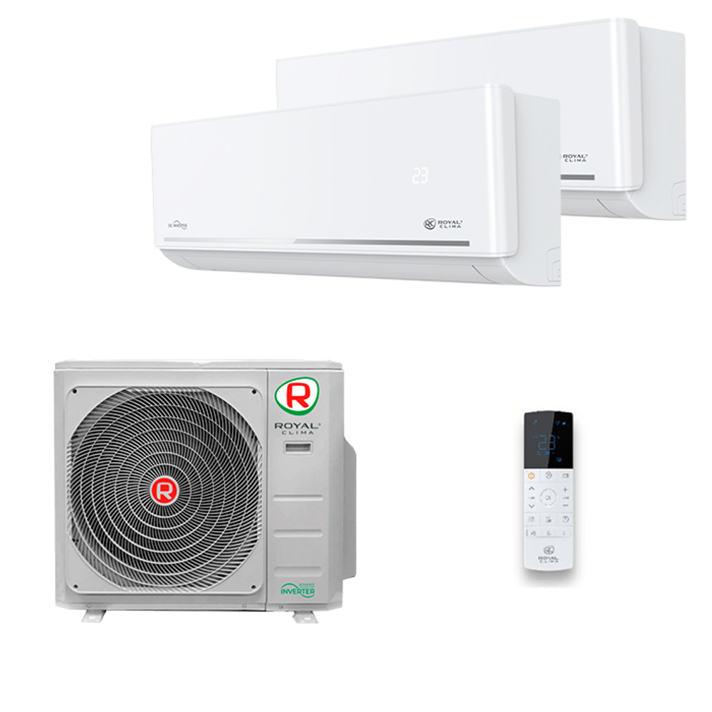 Мультисплит система на 2 комнаты Royal Clima RCI-FC09HN x 2 / 2RMN-14HN/OUT
