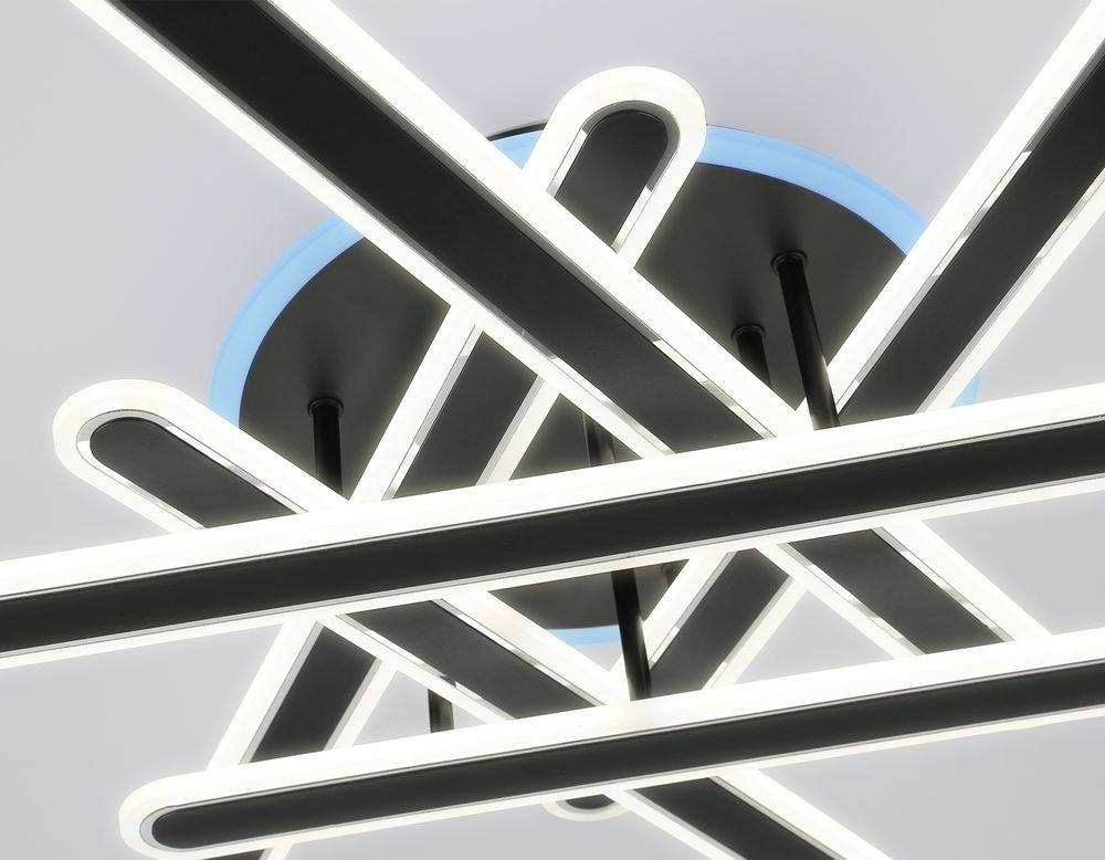 Ambrella Потолочный светодиодный светильник с подсветкой RGB с пультом Original FA8908