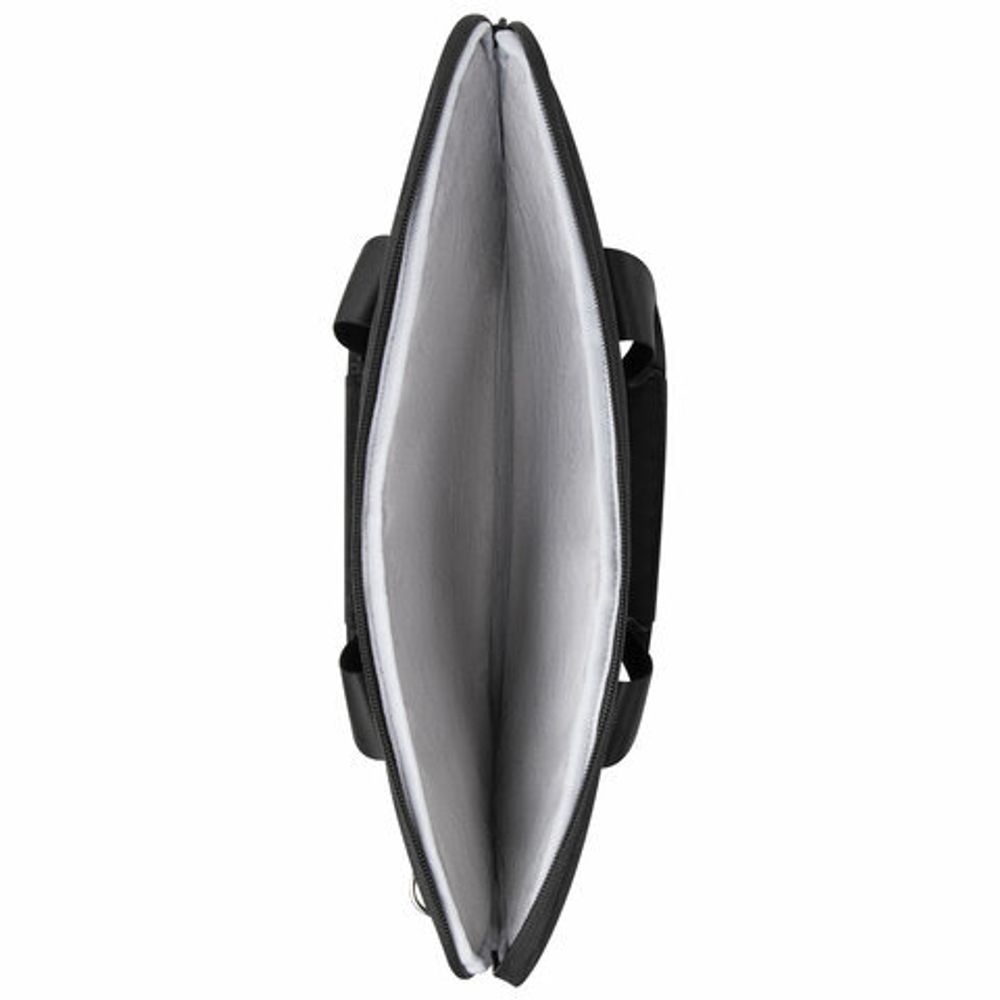 Сумка портфель HEIKKI PROFITABLE (ХЕЙКИ) с отделением для ноутбука 14", 2 кармана, черная, 26х36х3 см, 272598