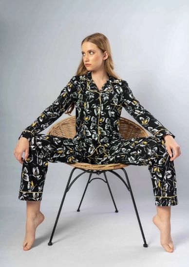 Пижама женская Vienetta с брюками длинный рукав 1041520438