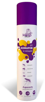 АЭРОЗОЛЬ ОТ КОМАРОВ И МОШЕК HELP 200МЛ 80223