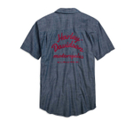 Рубашка Embroidered Chambray Slim Fit Harley-Davidson