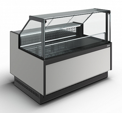 Гастрономическая витрина Carboma BAVARIA 4 GC110 SL 1,25-1 (версия 2.0) (без боковин)