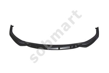 Юбка переднего бампера глянцево - черный V.2 дляBMW 5 G30 G31 2017-2021 Sedan Touring