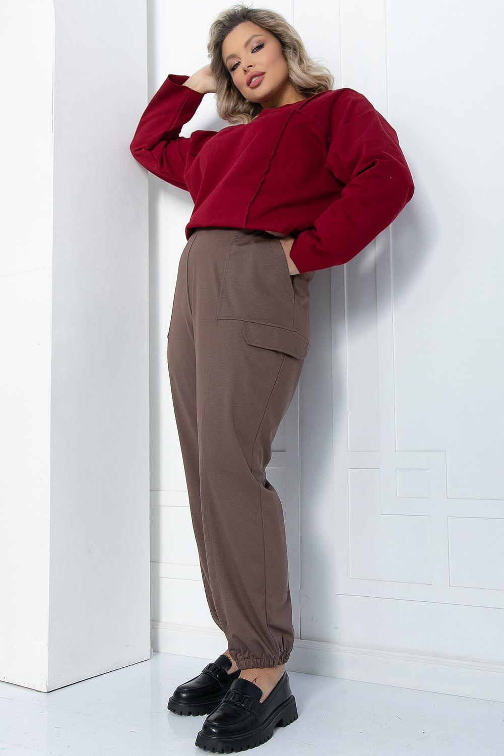 Брюки Браво (светло-коричневые) Б11932 LT Collection