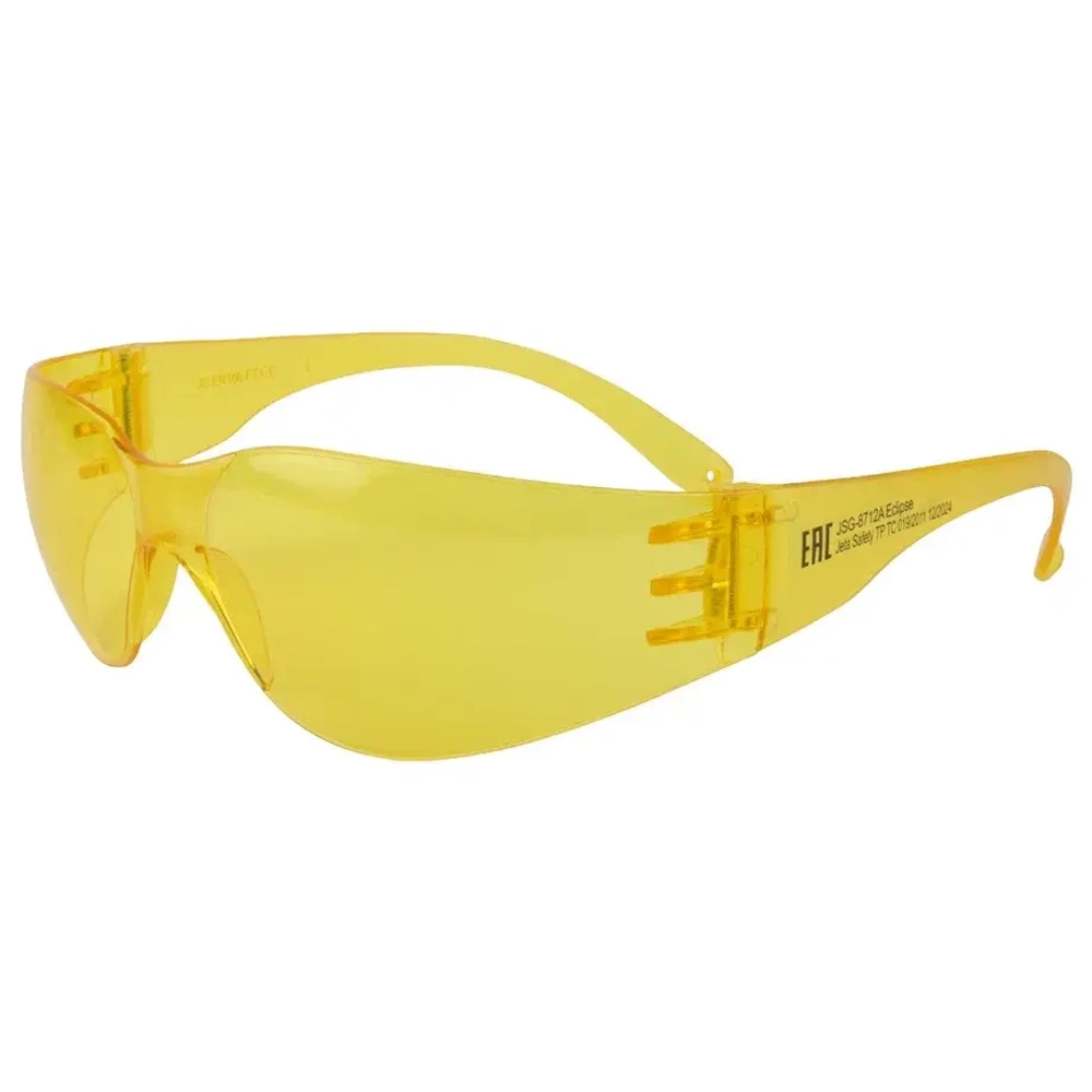 Очки открытые JETA SAFETY Eclipse янтарные