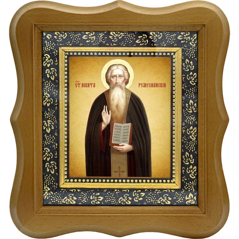 Никита Ремесианский Святитель, епископ. Икона на холсте.