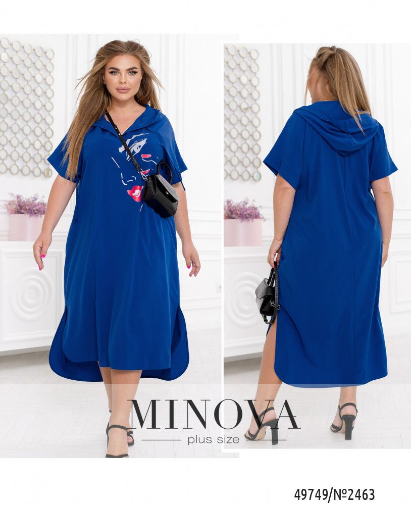 Платье 2463-электрик Minova