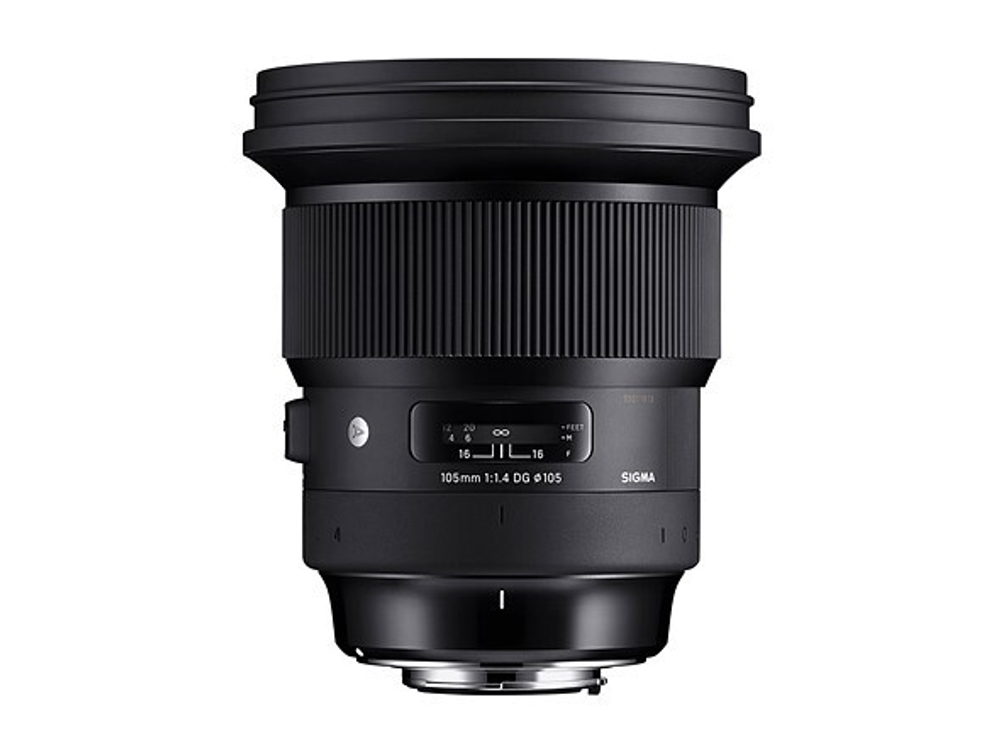 Объектив Sigma 105mm f/1.4 DG HSM Art Nikon F, черный