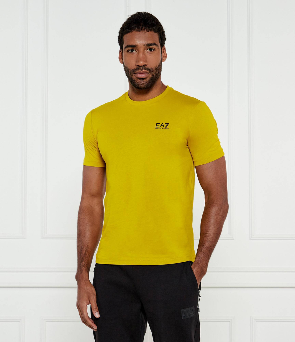Футболка EA7 - горчичный(8NPT25 PJVPZ)