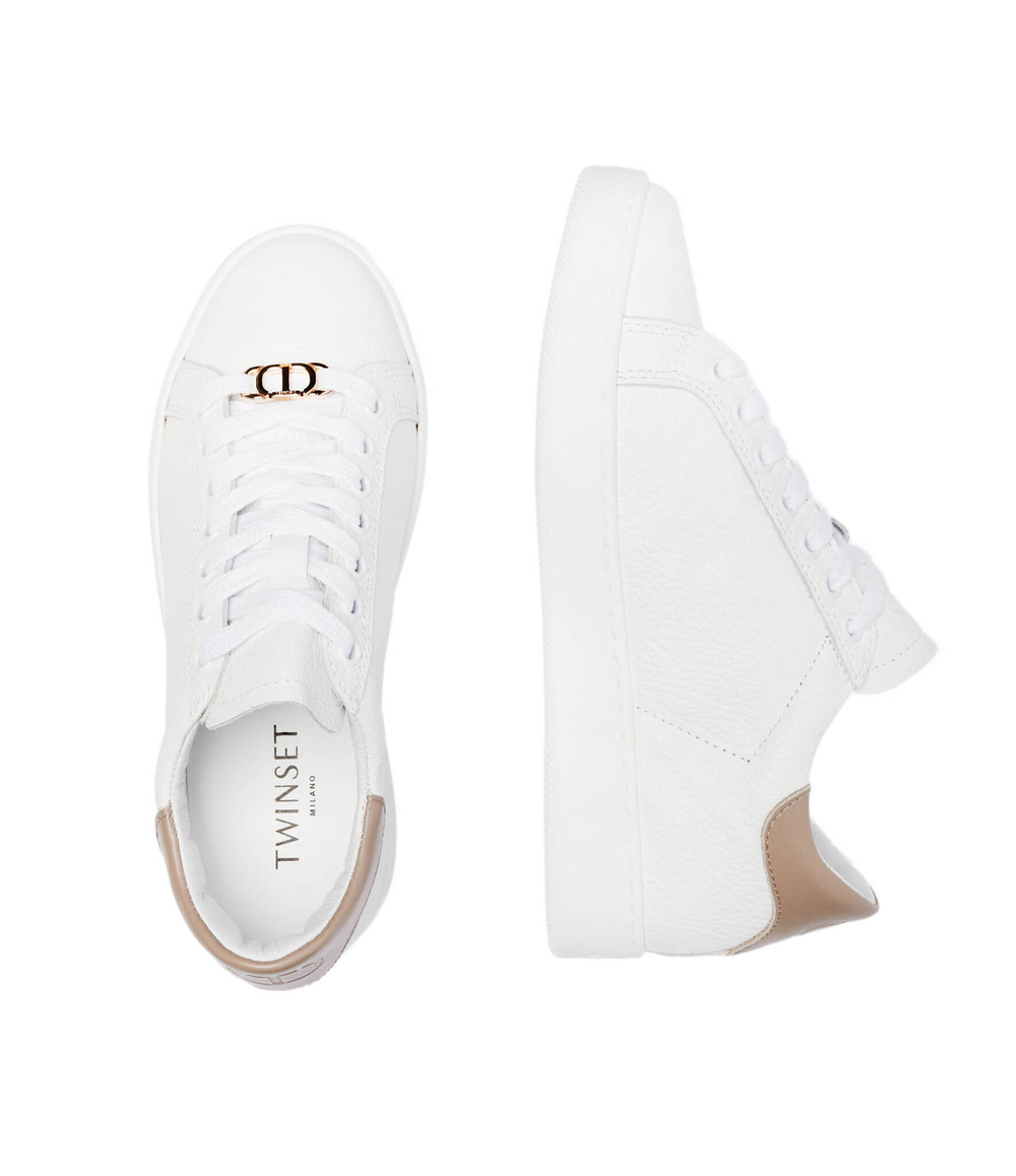 Кроссовки TWINSET - белый(242TCP012)