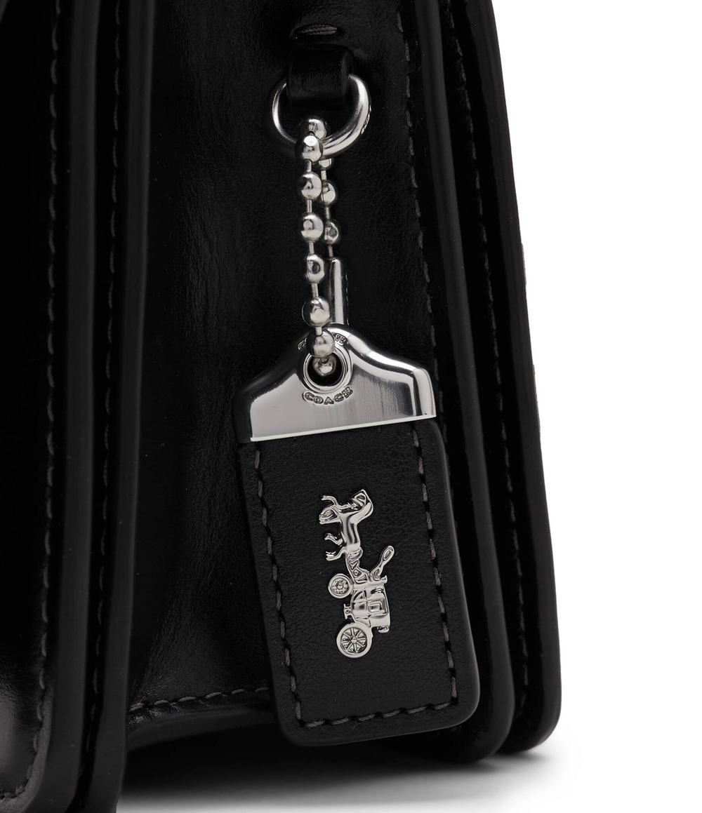 Кожаная сумка-мессенджер BANDIT Coach - черный(CD724)