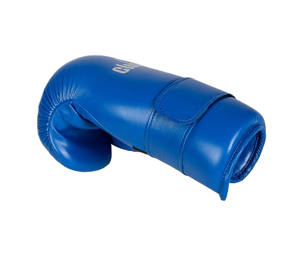 Перчатки ITF, GTF защитные Clinch Semi Contact Gloves Kick синие