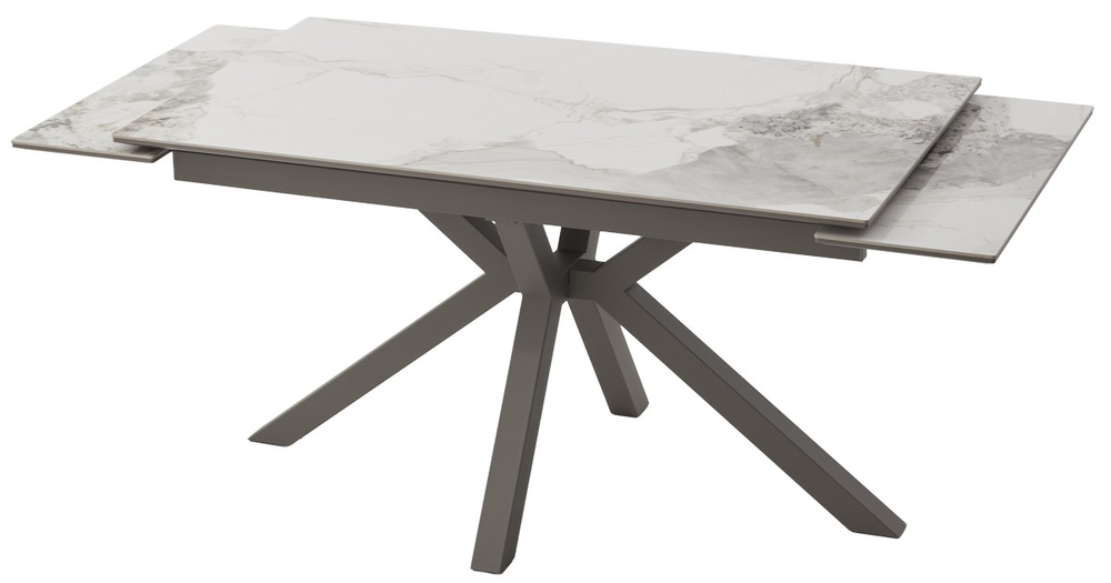 Стол М-City DISAUR Кентукки Лайт 140 Пандора (Pandora Light), керамика, Латте