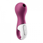 Вакуумный стимулятор клитора с вибрацией Satisfyer Lucky Libra ягодный