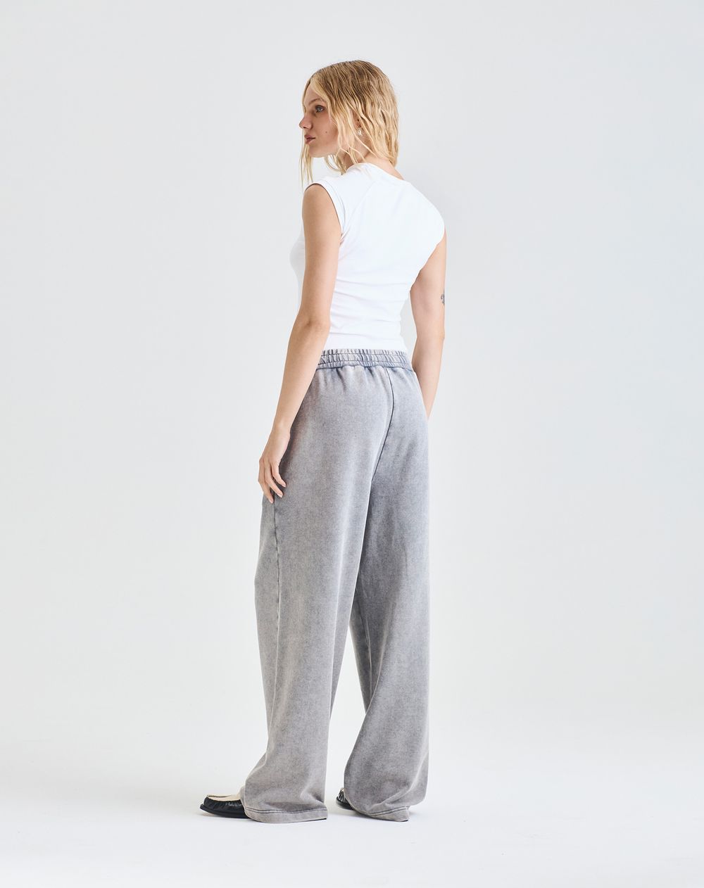 Брюки Bruler d'Amour Asphalte Doux Washed&Grey