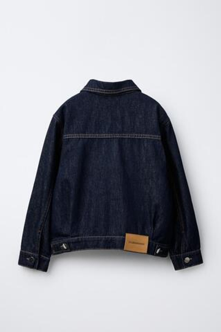 ZARA Х BENSIMON ® ДЖИНСОВАЯ КУРТКА, СИНИЙ
