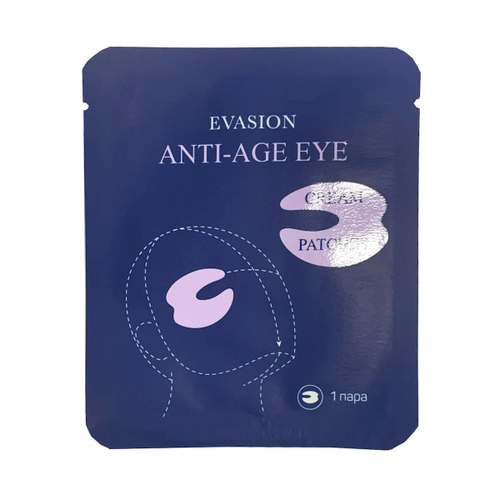 EVASION Anti-Age Eye Cream Patches | Антивозрастные патчи для глаз, 30 пар / 1 пара