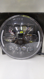 Фара светодиодная Led Нива УАЗ 7 дюймов (178 мм), Висмут Bi, (1 шт.)