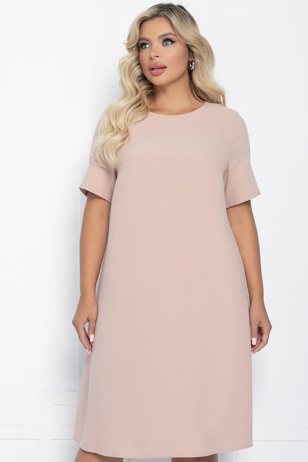 Платье Ронда (бежевое) П11108 LT Collection