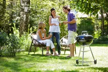 Угольный гриль Weber Compact Kettle, 57 см, чёрный