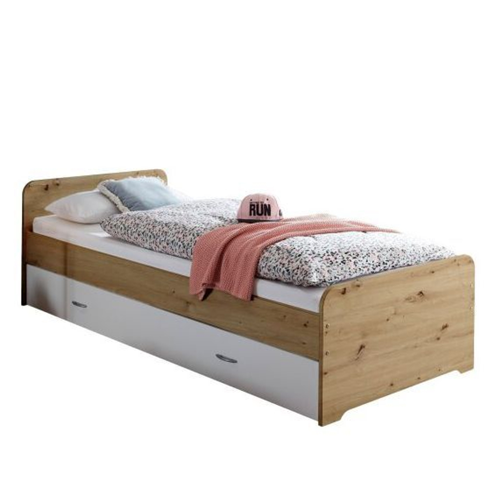 Кровать 90х200 Дупло с выдвижным спальным местом (90х190), двухъярусная