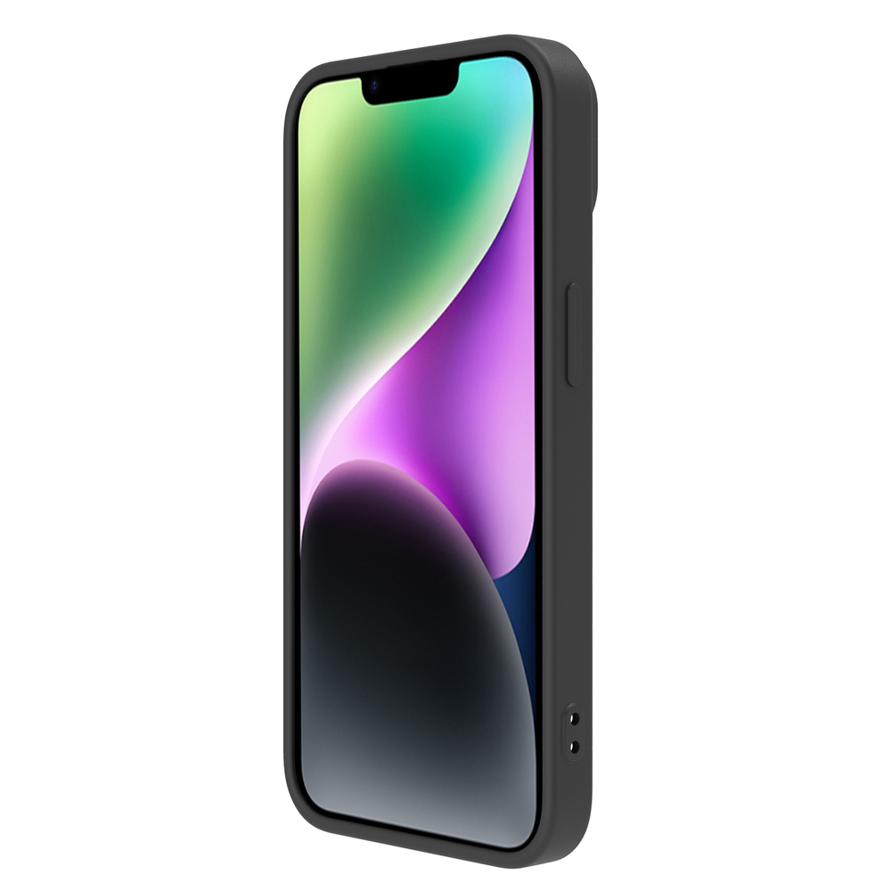 Чехол с шелковистым покрытием от Nillkin c поддержкой MagSafe для iPhone 14 и 13, серия CamShield Silky Magnetic Silicone Case