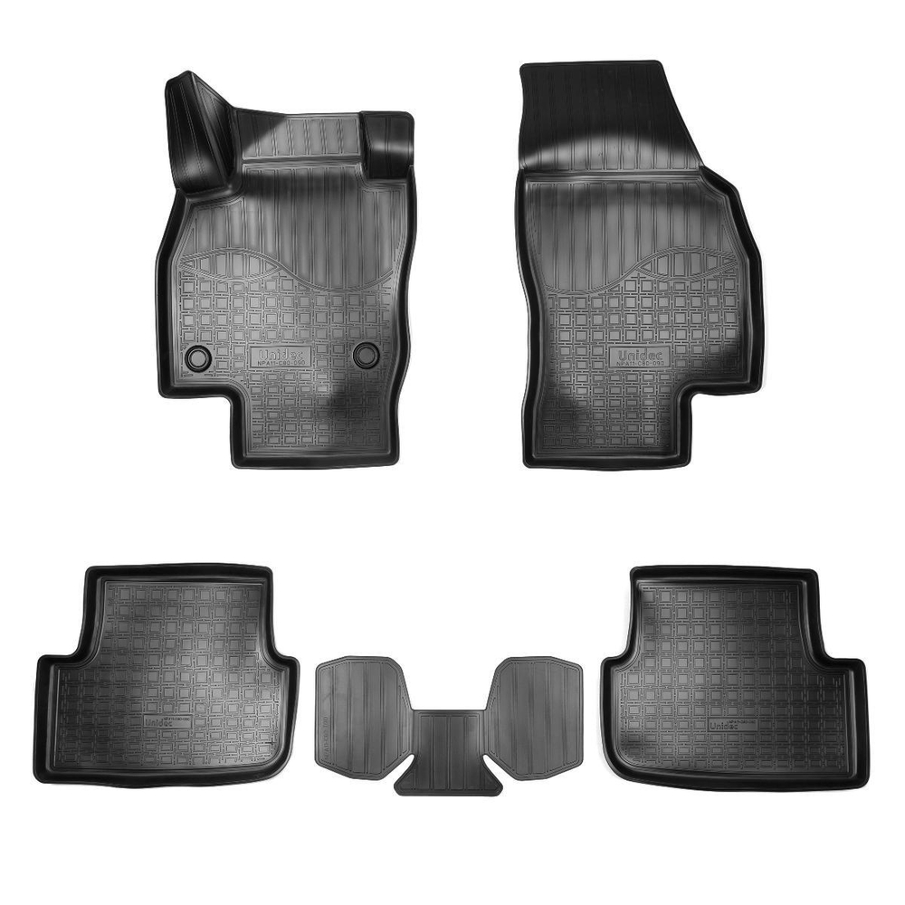 Ковры в салон Norplast/Unidec для Seat Arona (2017-), Черный, арт.NPA11-C80-090-1