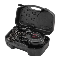 Лебедка механическая подвесная с фиксацией цепи натяжения, 2т (длина цепи - 2.5м) в кейсе FORCEKRAFT FK-TRC9020S BIG