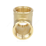 Тройник латунь Ду 40 (1 1/2") ВР LD LD.65.514.40