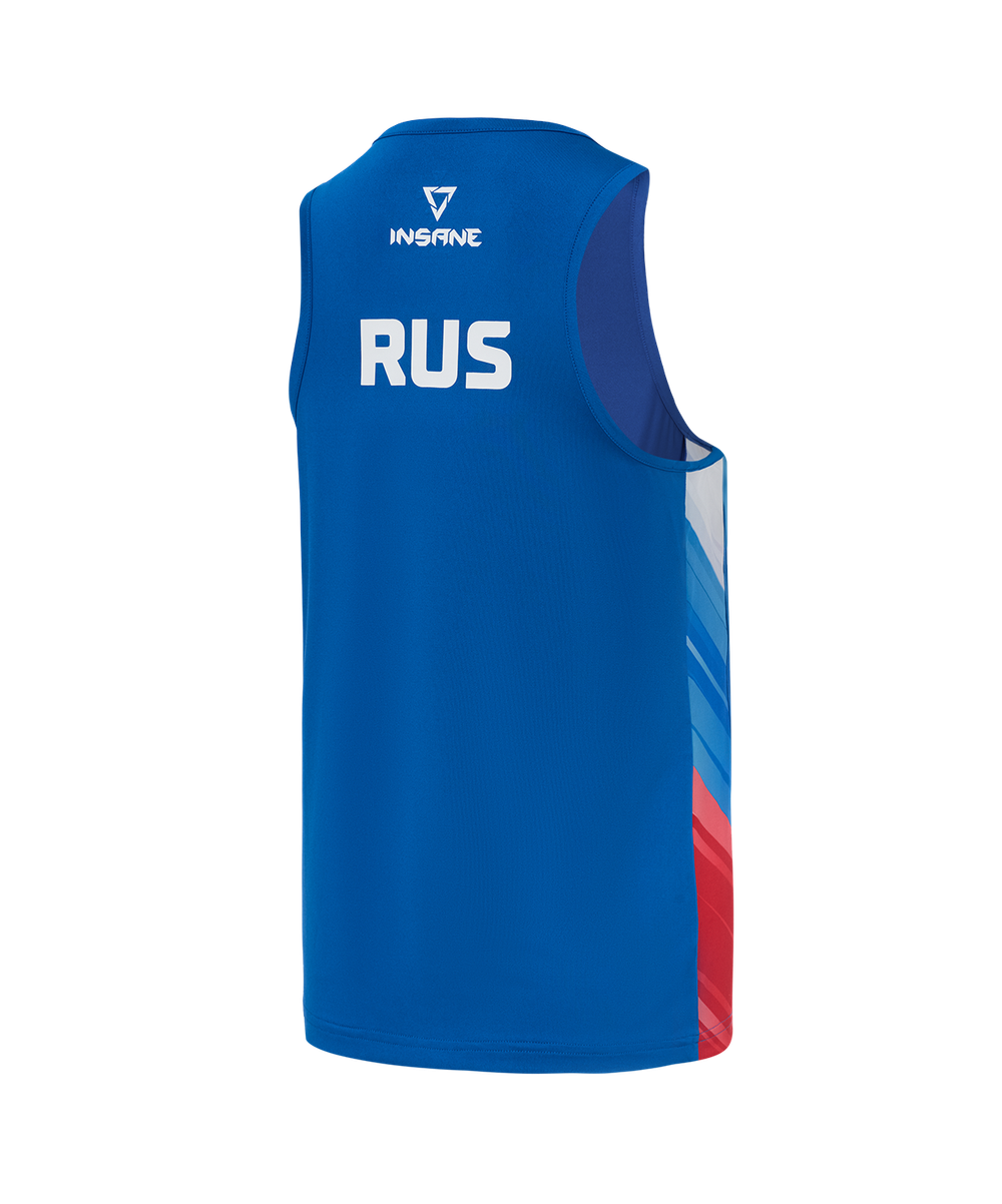 Майка боксерская женская INSANE RBF, синий, детский