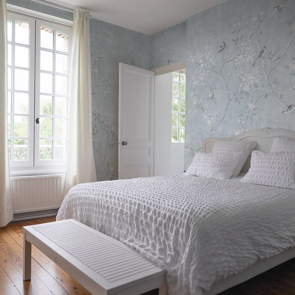 Бесшовная фреска ECO текстиль FLORAISON, 2,7 м (Ширина 4 м)