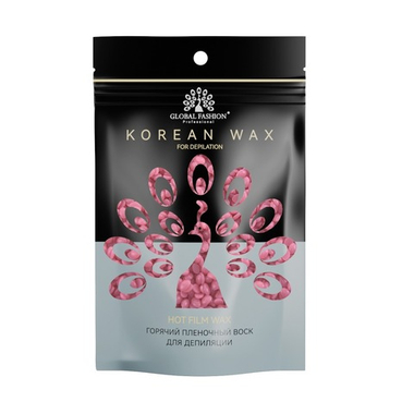 Горячий воск в гранулах Global Fashion 500гр Роза