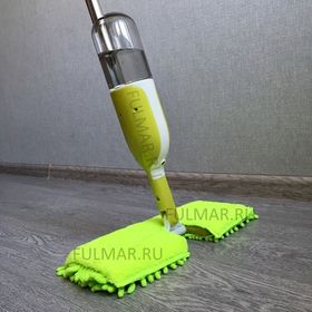 Умная швабра 3 в 1 с распылителем Spray Mop Deluxe со стеклоочистителем