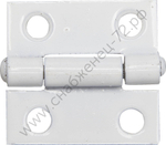 STAYER 25x24х1.0 мм, цвет белый, карточная петля (37611-25-2)