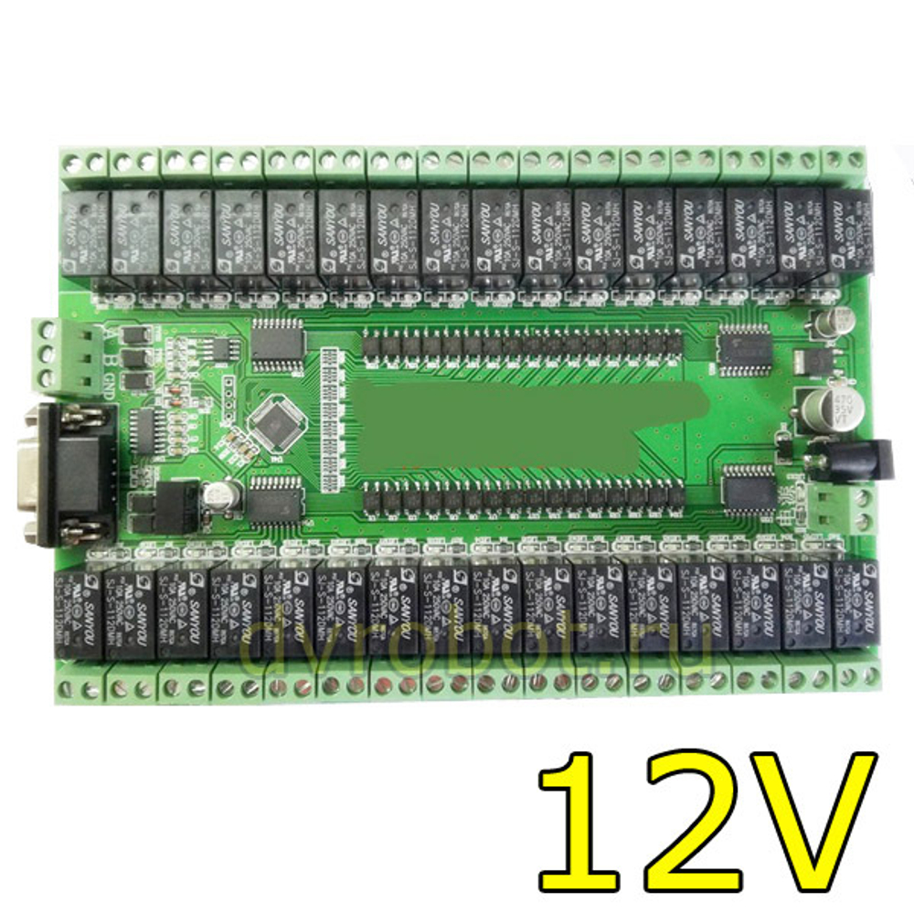 Модуль реле 32 - RS232/RS485/ 12V