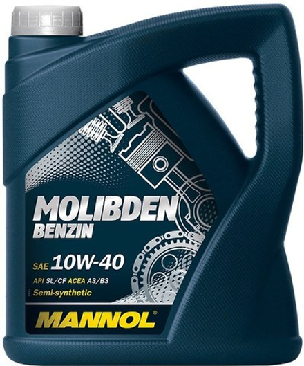 Моторное масло MANNOL MOS Benzin 10w40 4л