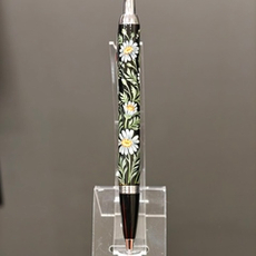 Коллекционная ручка Parker шариковая "Ромашки" с ручной росписью в коробке