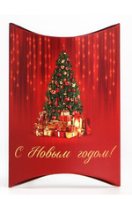 Коробка сборная фигурная «Ёлочка», 11 × 8 × 2 см 10354012
